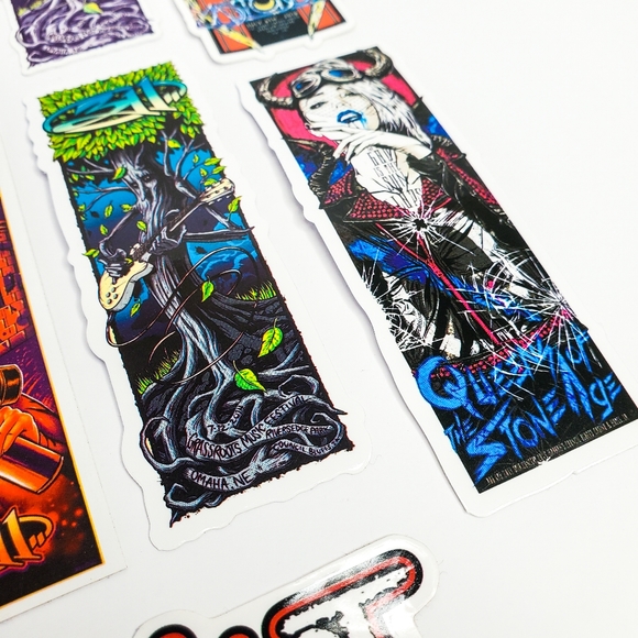 90s/2000s/Y2K Alt/Rock Pop Punk Music Bands (10) Sticker Lot Slipknot 311 Blink - Picture 3 of 14